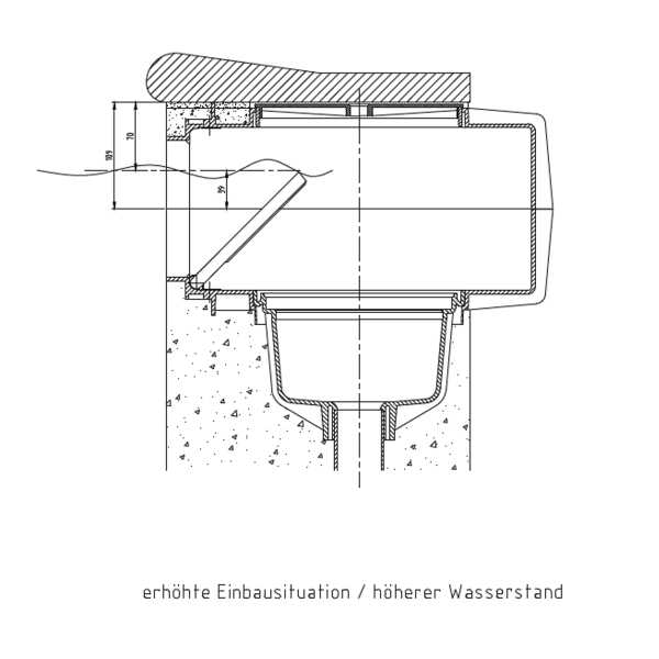 MTS Skimmer V 20 für Folienbecken hoher Wasserstand versandkostenfrei