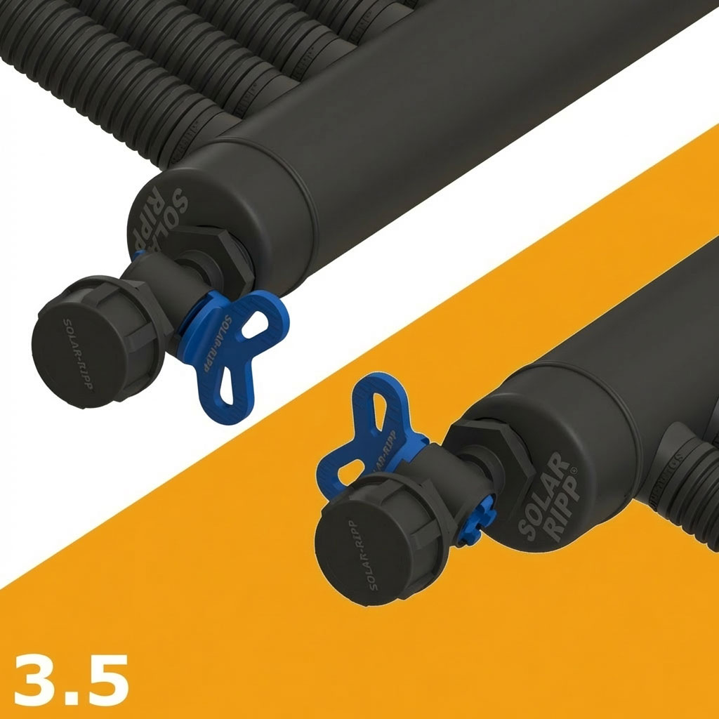 3.5 beide Enden mit Handhahn