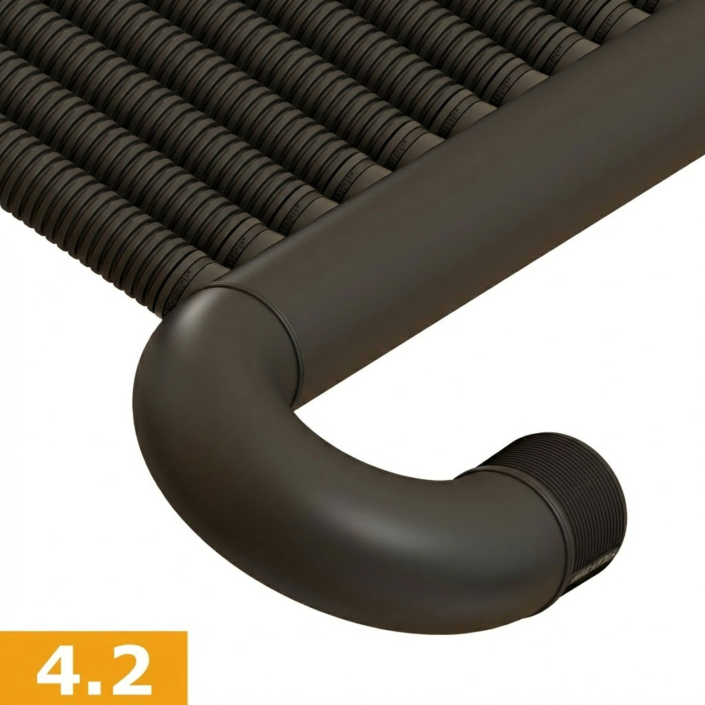 4.2 180  Grad Bogenanschluss