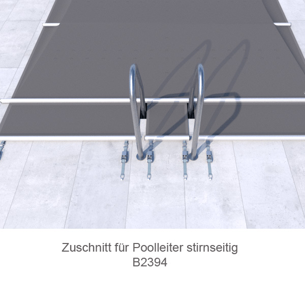 mit Leiterausschnitt an der Stirnseite