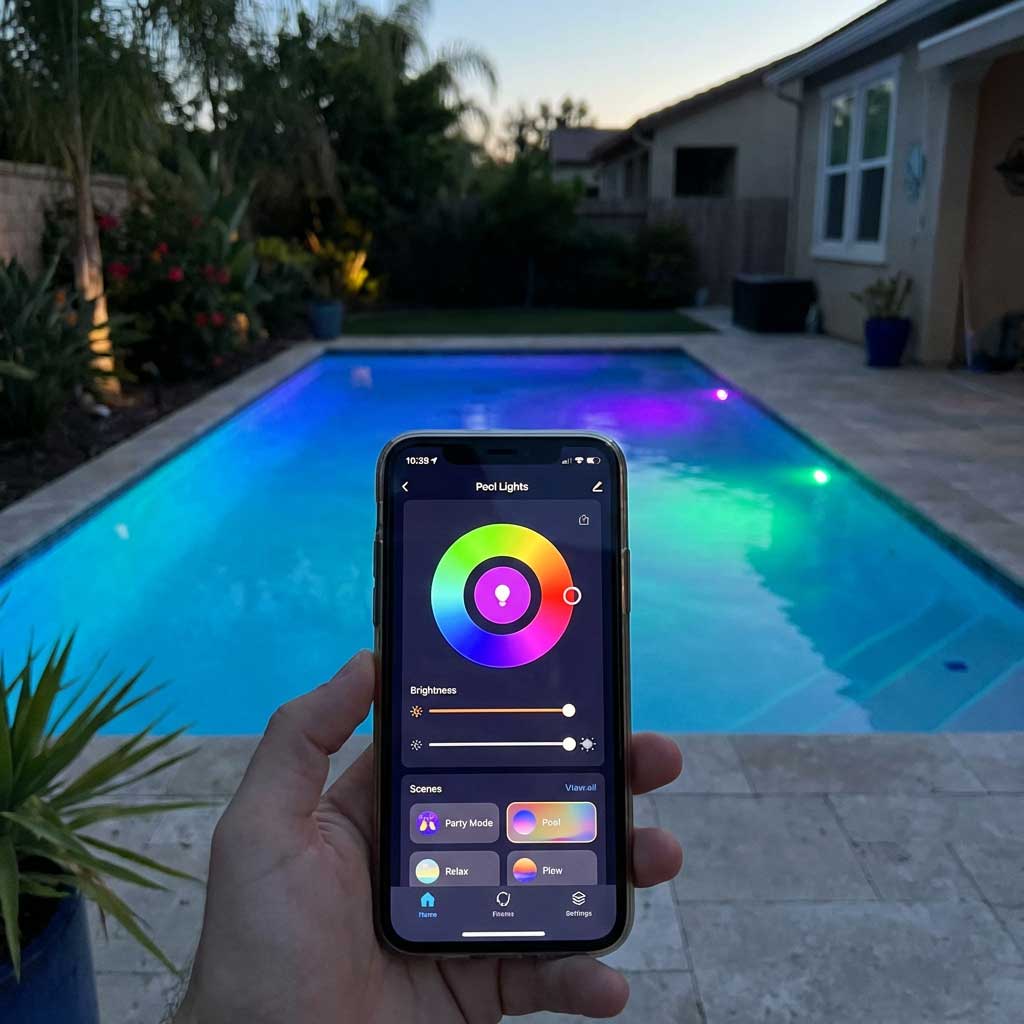 Wie steuere ich den MTS LED RGB Controller per App und Smart Home?