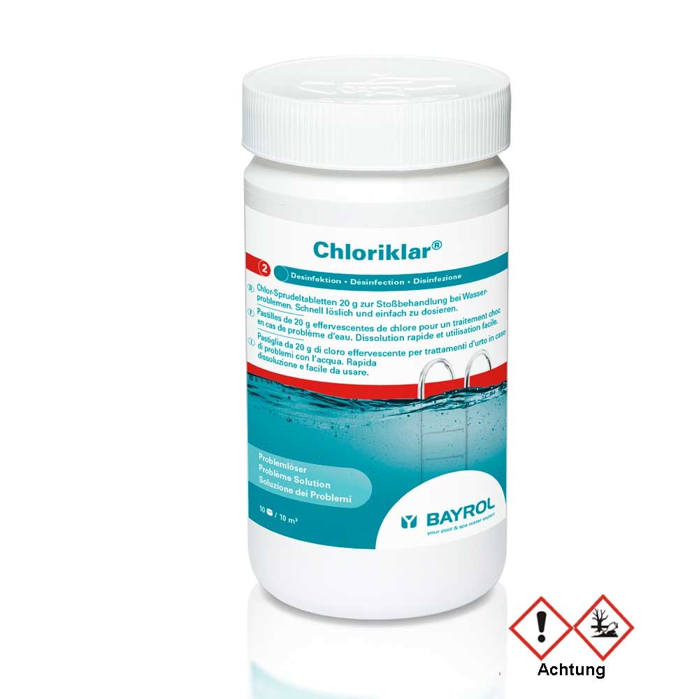 bayrol-chloriklar-1 Bayrol Chloriklar Chlortabletten 1 kg