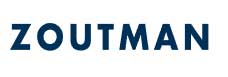 Logo von Zoutman in kräftigen blauen Buchstaben auf weißem Hintergrund.
