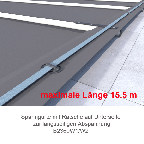 Windsicherung -Längsstreifen B2360W12