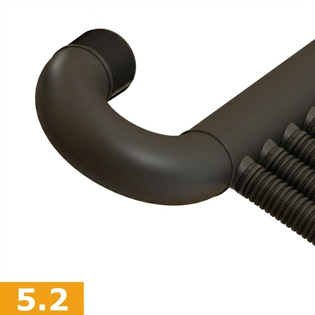 5.2  180 Grad Bogenanschluss