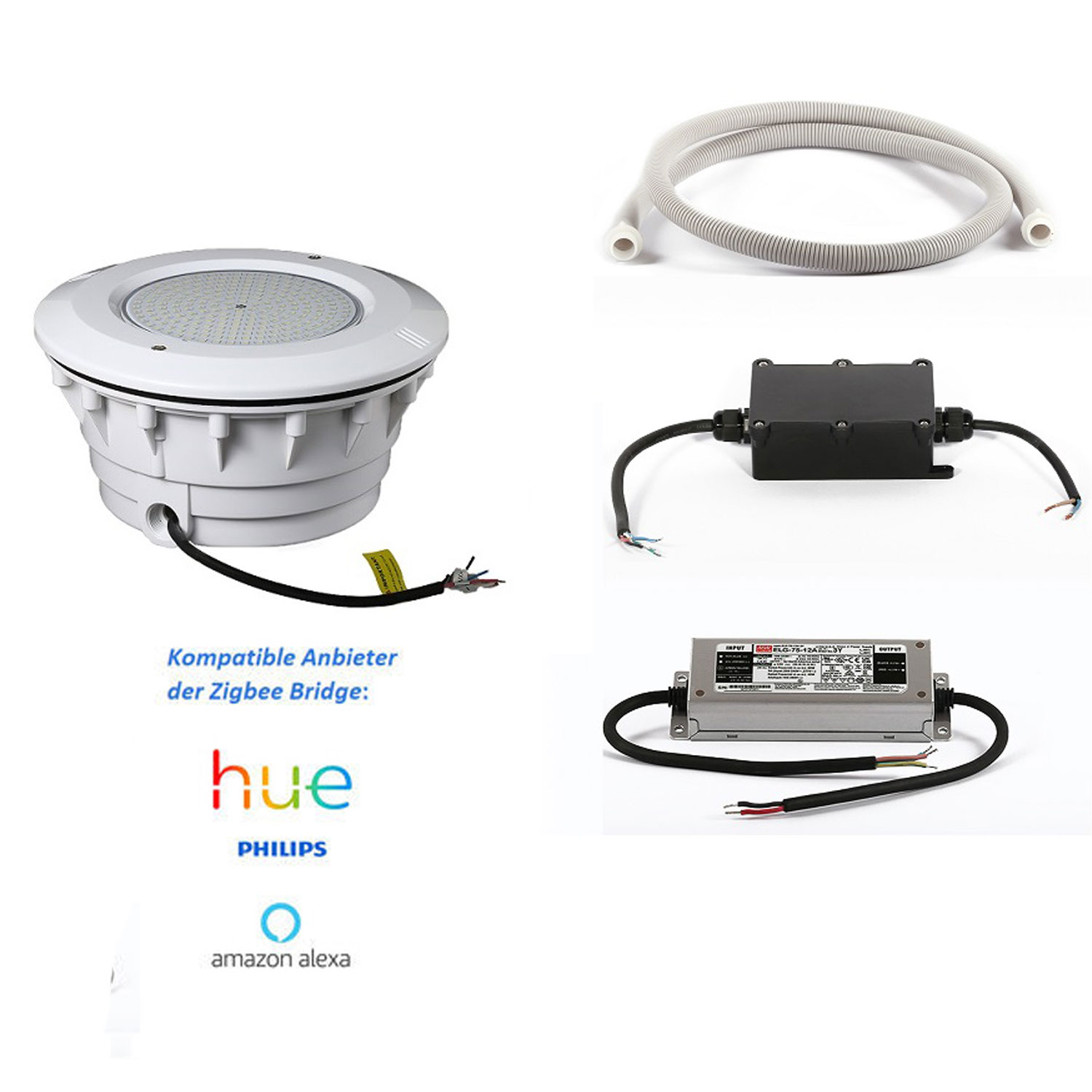 Smart Home Unterwasserscheinwerfer LED Licht Set 1 - 36 Watt