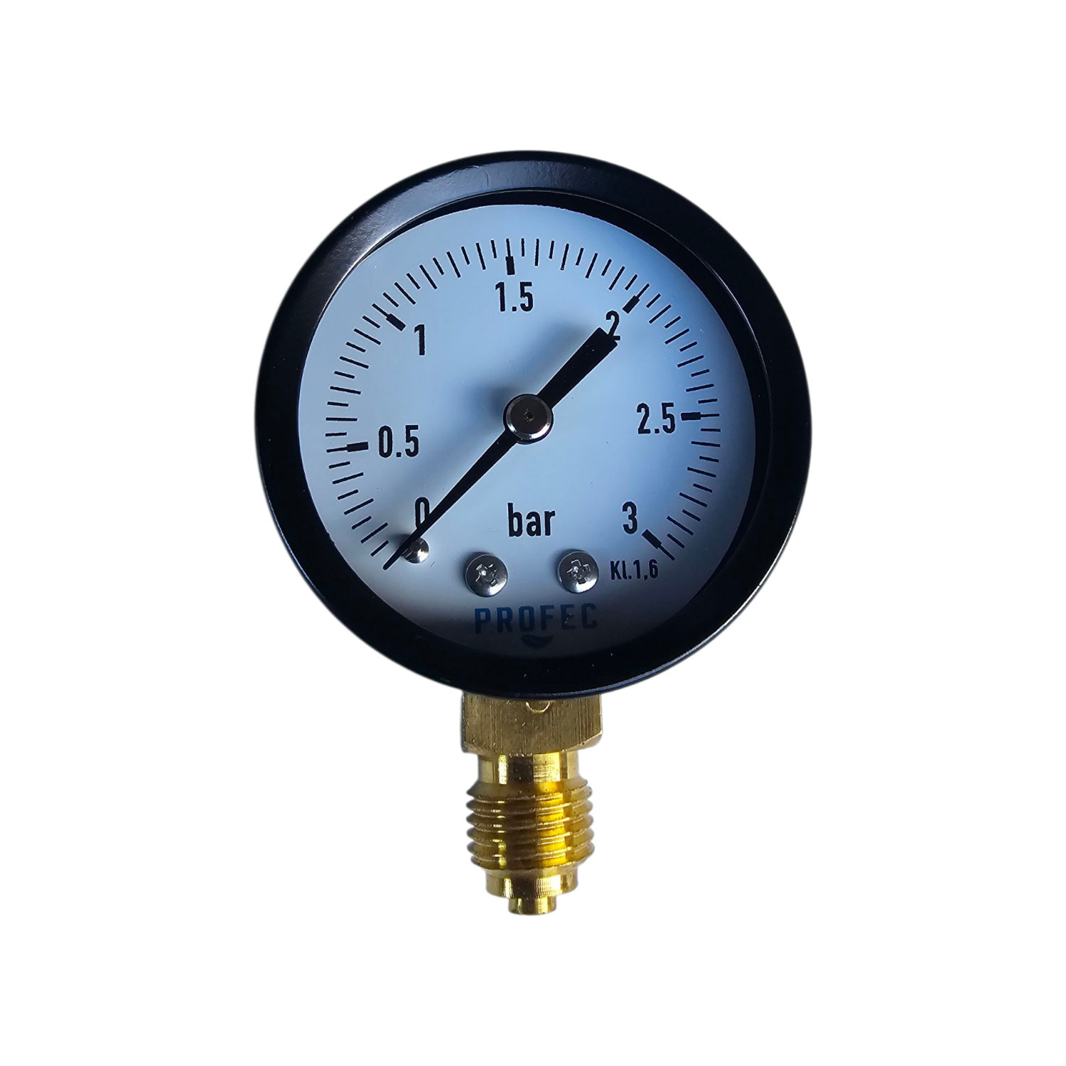 Profec Schwimmbad Manometer Messbreich  0 - 3 bar