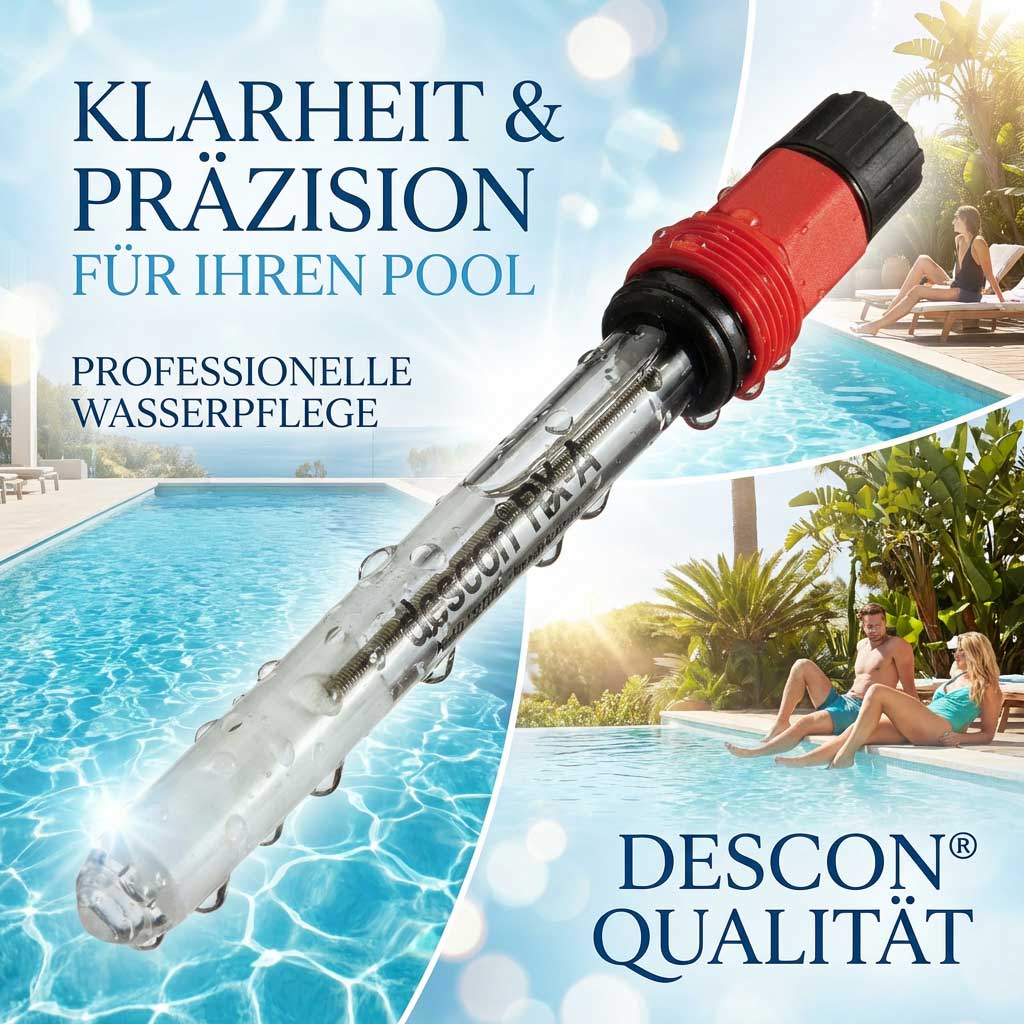 Professionelles Wasserpflegegerät für die Schwimmbadpflege.