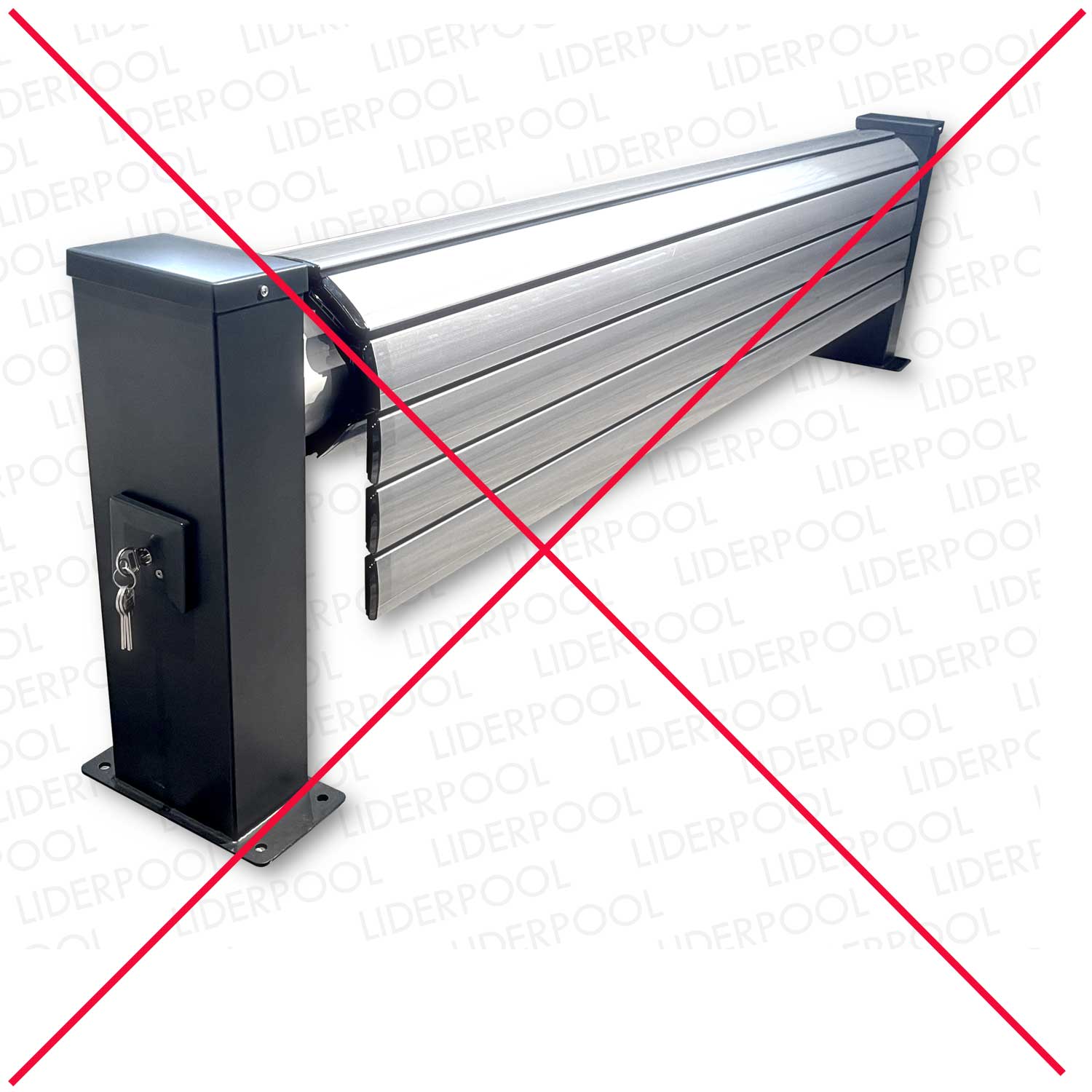 nur Fläche ohne Aufroller