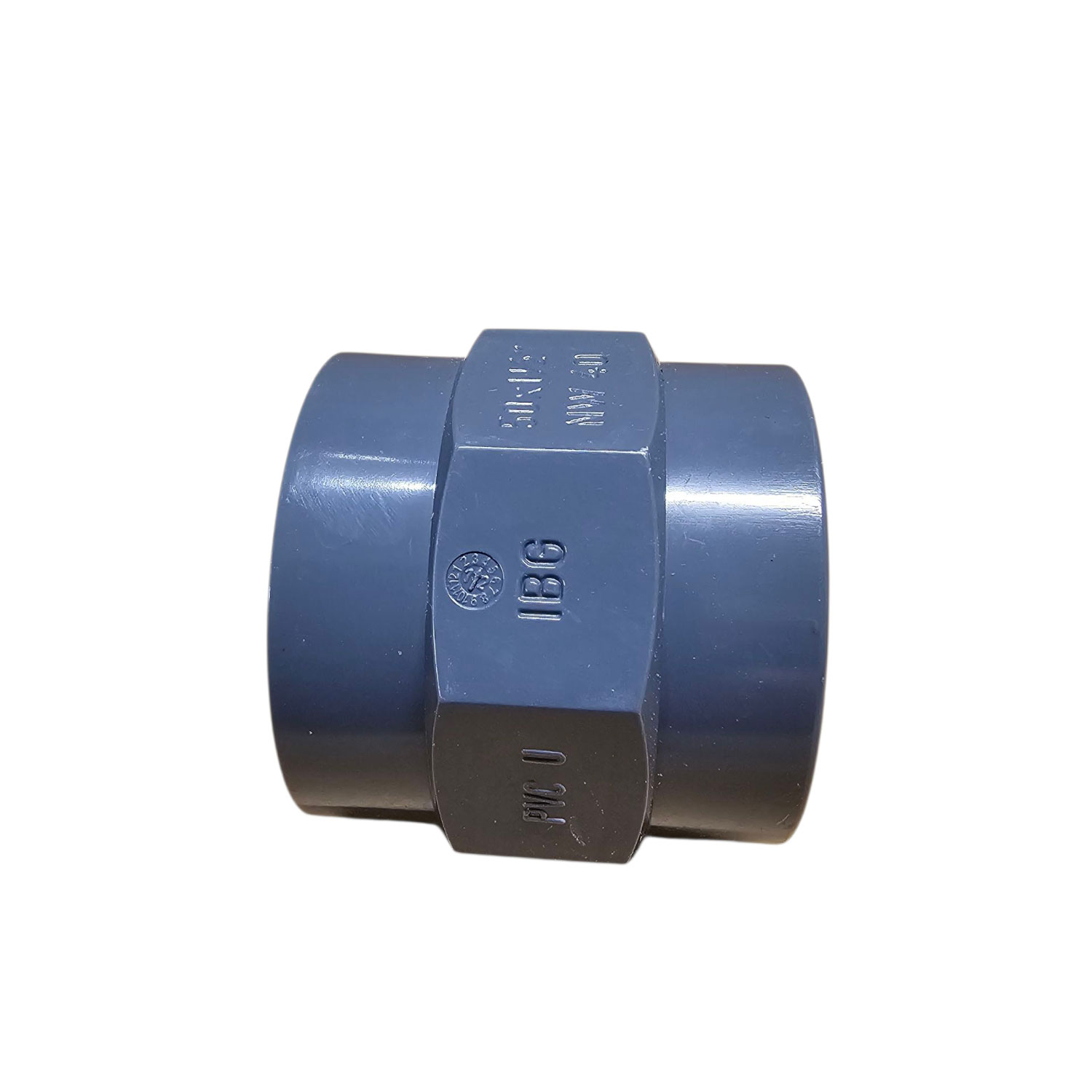 PVC Muffe mit Klebemuffe und Innengewinde 50 x 1 1/2 Zoll IG