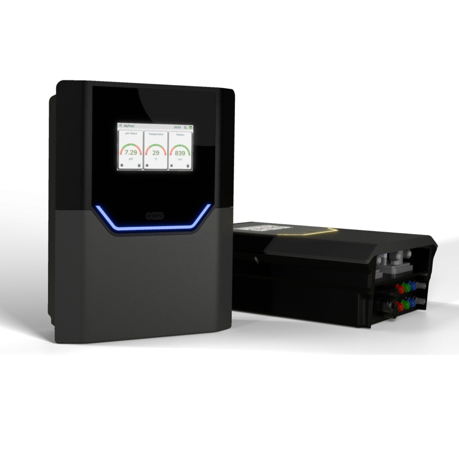 Dinotec Yellow Pool Control Poolsteuerung