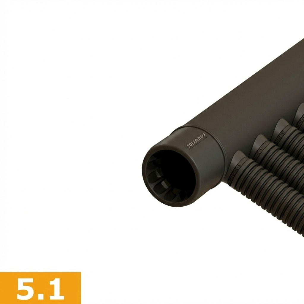 5.1 gerader Anschluss in Achsrichtung