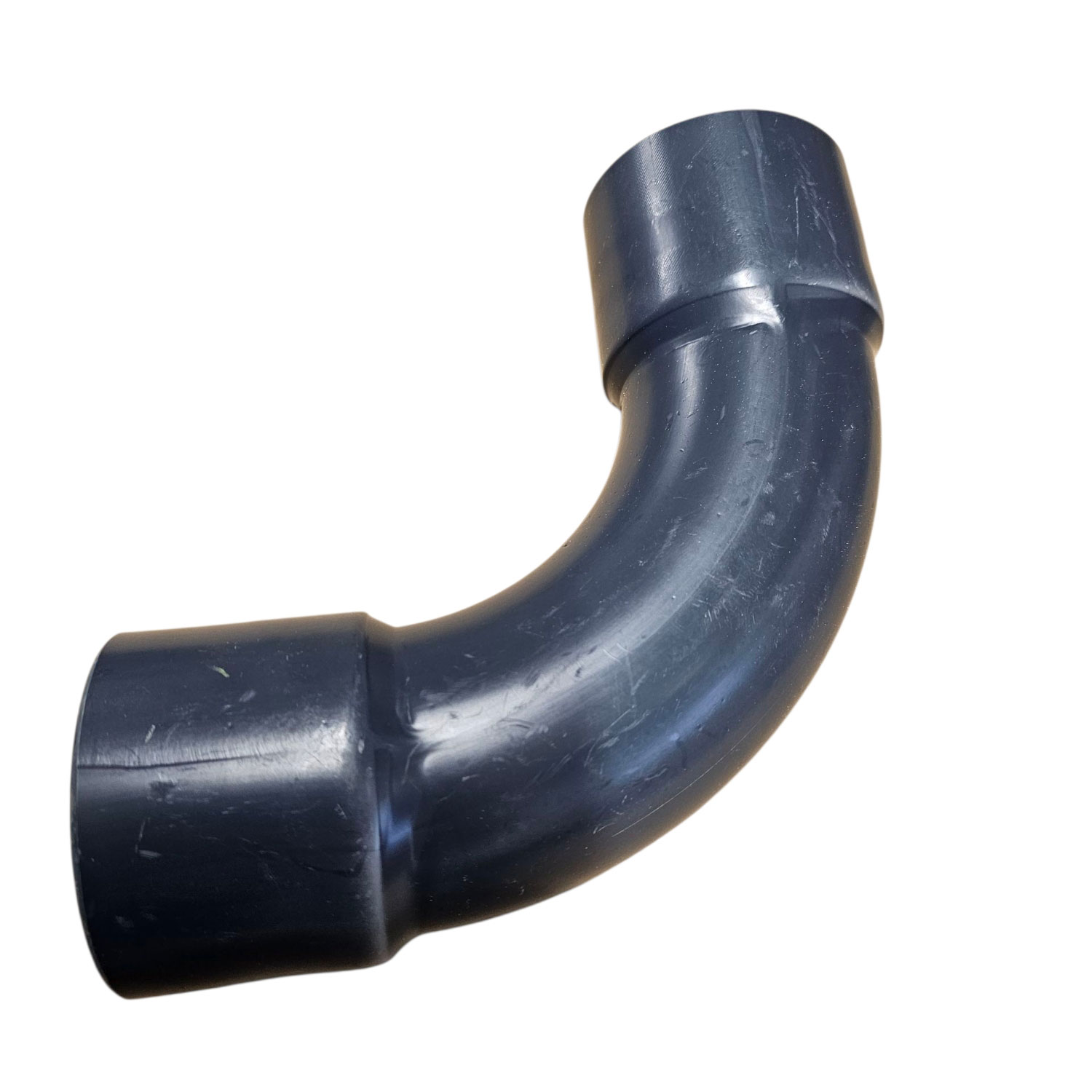 PVC Bogen 90 Grad d 63  kurz aus Rohr hergestellt