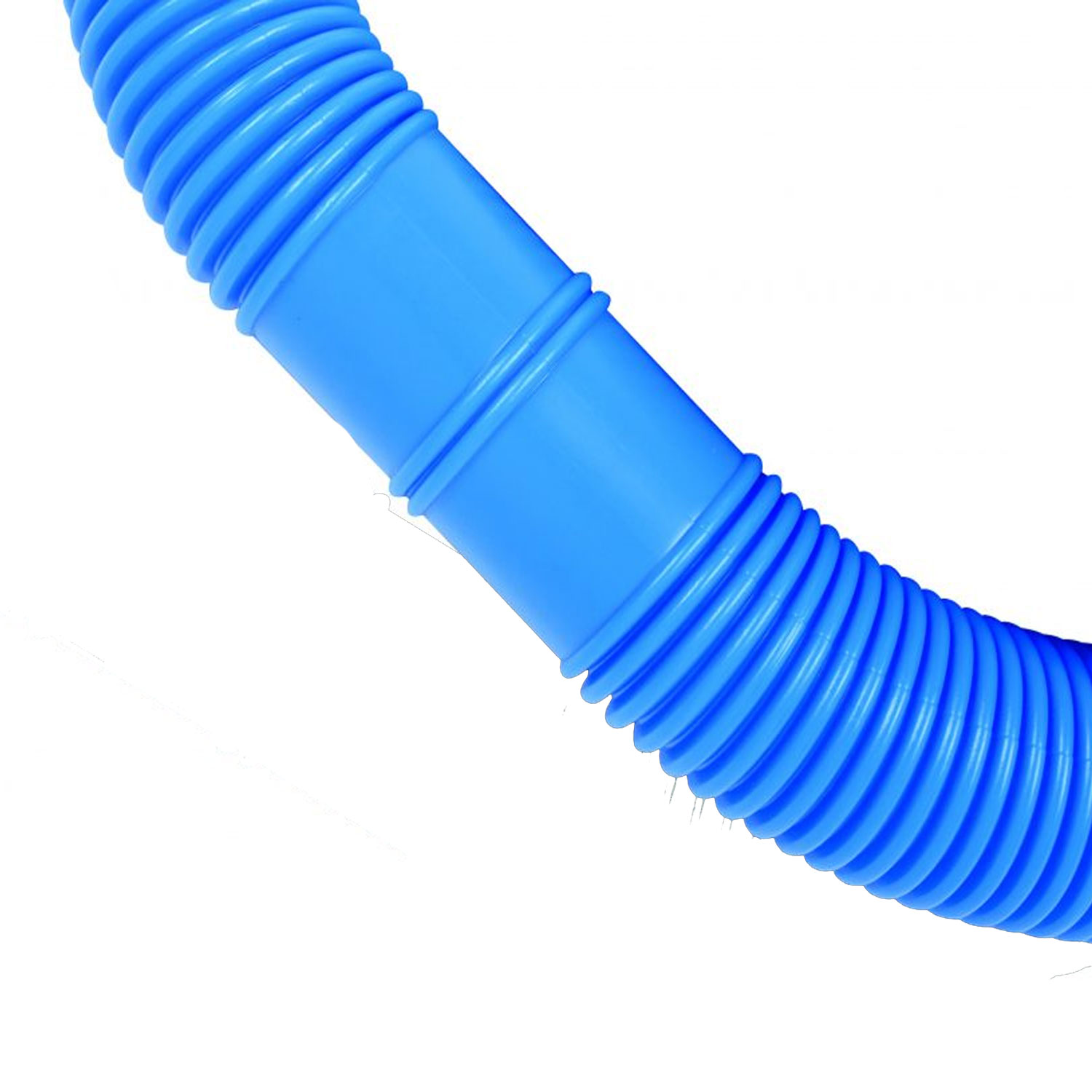 Schwimmbadschlauch 38 mm Farbe blau  Muffenabstand 150 cm