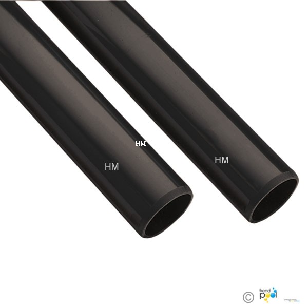 PVC Rohr schwarz für Solaranlagen