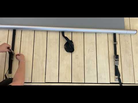 Rollschutz Poolabdeckung Woodstar  für Holzpools